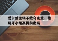 金年会入口-爱尔兰主场不敌乌克兰,葡萄牙小组赛提前出局了吗